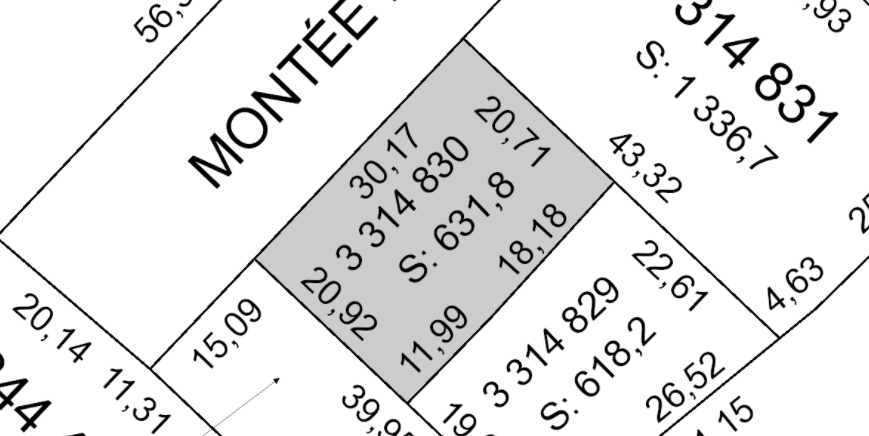 Tax Sale d’Antoine-Labelle, Quebec - 0054-98-0240